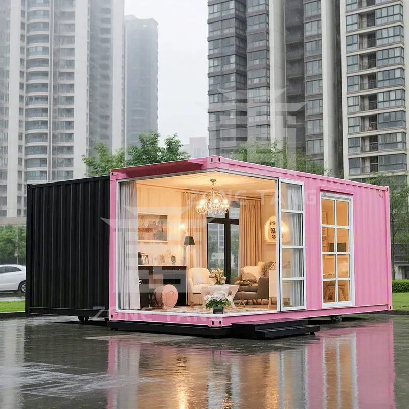Temporary Creative Container Shelter Emergency Option