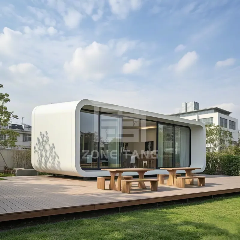 Factory Built Apple Capsule House Modular Customizable