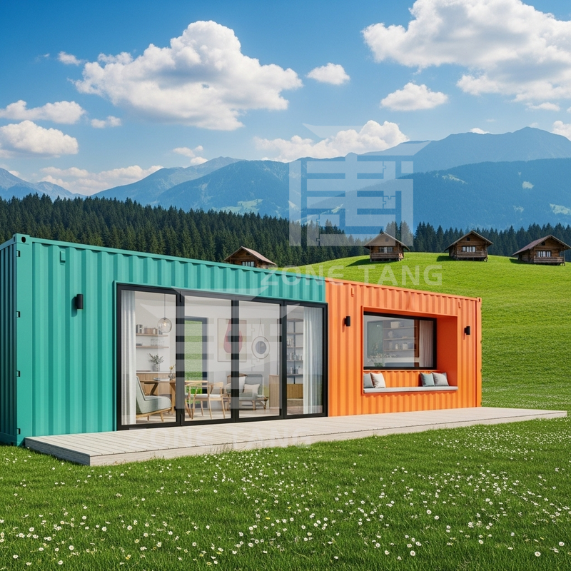 Energy Saving System Pre Fabricated Homes Prefab Cabins