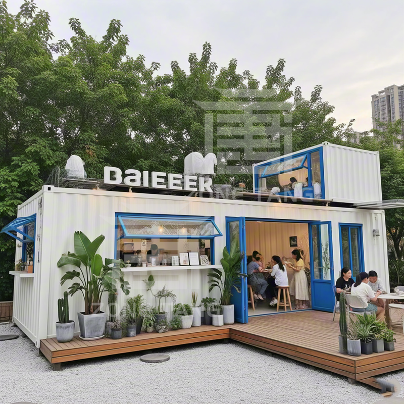 Disaster Relief Safe Prefab Container System Kit Homes